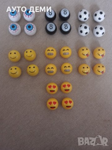 Капачки за вентили винтили на гуми на кола автомобил джип ван колело мотор, снимка 2 - Аксесоари и консумативи - 39540376