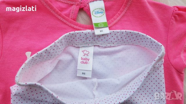 Тениска и клин за момиче 12-18 месеца, снимка 6 - Комплекти за бебе - 36017379