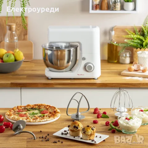 Moulinex Планетарен миксер, снимка 4 - Миксери - 47536034