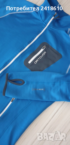 ORTOVOX Merino Inside Stretch Full Zip Mens Size L ОРИГИНАЛ! Мъжко горнище с цял цип - тик яке!, снимка 11 - Спортни дрехи, екипи - 53668746