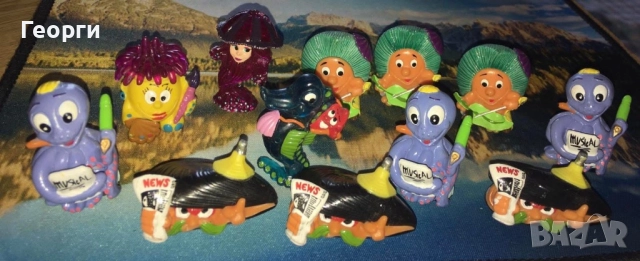 Kinder Surprise Aqualand (1997) - фигурки на морски създания на Киндер от Италия.