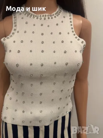 Панталон с потник тип бюстие, снимка 5 - Панталони - 48383664