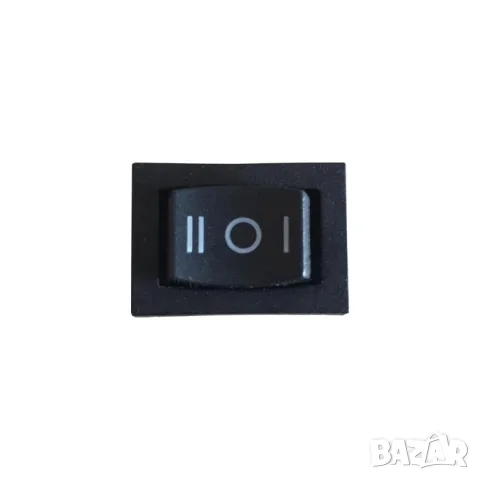 Трипозиционен полиамиден превключвател 125V/250V 19x24 mm, снимка 3 - Аксесоари и консумативи - 55865628
