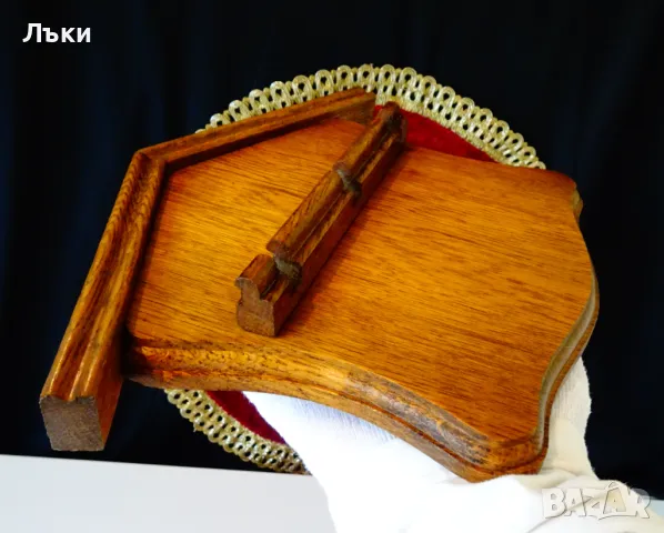 Поставка за прибори,естествено дърво,къща. , снимка 3 - Антикварни и старинни предмети - 50259483