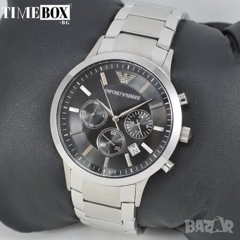 Emporio Armani AR2434 Renato Chronograph, снимка 8 - Мъжки - 47393459