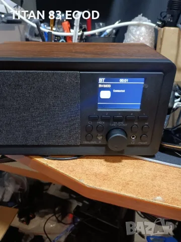 BIAOQINBO DAB Plus Radio / DAB+ с Bluetooth 5.0 FM, снимка 4 - Bluetooth тонколони - 48116922