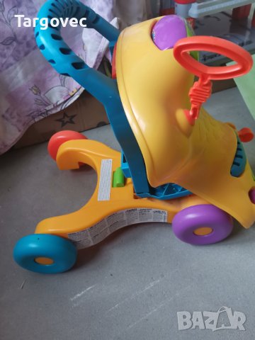 Детска проходилка за бутане Fisher price, снимка 2 - Коли, камиони, мотори, писти - 40235621