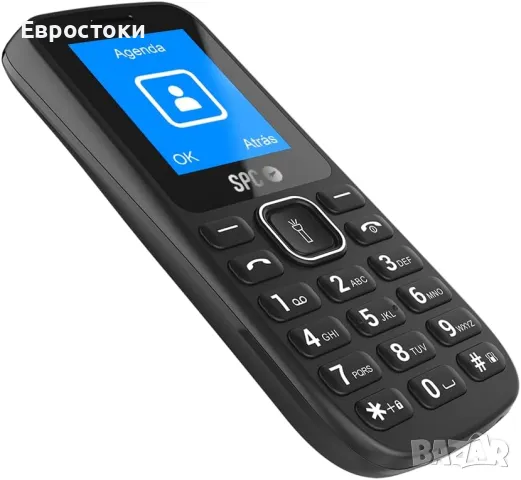 SPC Talk Мобилен телефон с две SIM карти, с 1,8" дисплей Голяма 800mAh батерия, снимка 1 - Телефони с две сим карти - 47906094