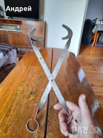 Стара щипка,уред за изваждане на буркани #13, снимка 3 - Други ценни предмети - 53024400