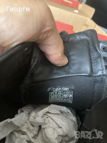 Мъжки оригинални обувки Calvin Klein , снимка 10 - Спортно елегантни обувки - 56315483