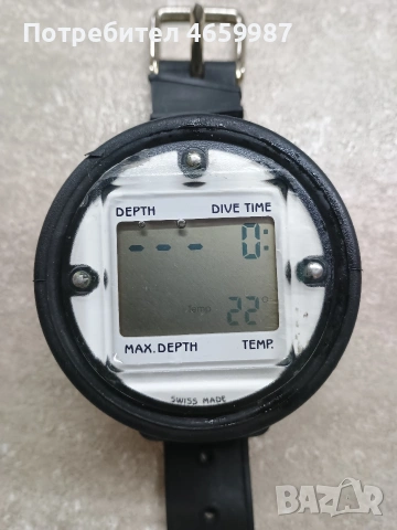 Водолазен дълбокомер AQUA-LUNG , снимка 3 - Водни спортове - 53224735