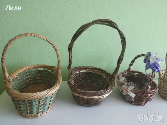 Плетени кошници , снимка 9 - Други - 46019747