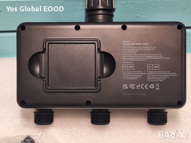 Diivoo Смарт напоителен компютър WiFi с 3 изхода и RFID технология, снимка 5 - Напояване - 51617058