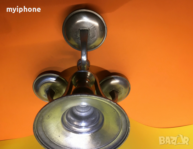 Старинен Френски Свещник Оргинален, снимка 7 - Антикварни и старинни предмети - 36225187