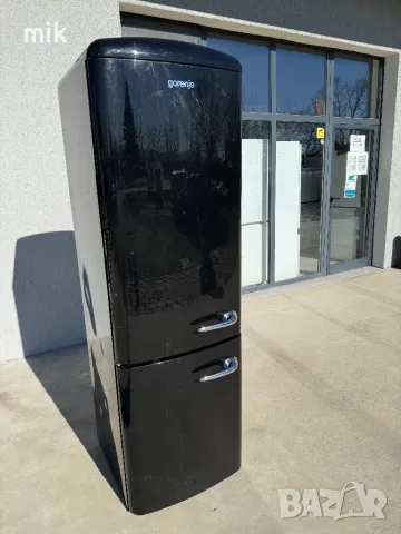 +гаранция Черен Ретро Хладилник Gorenje SMEG