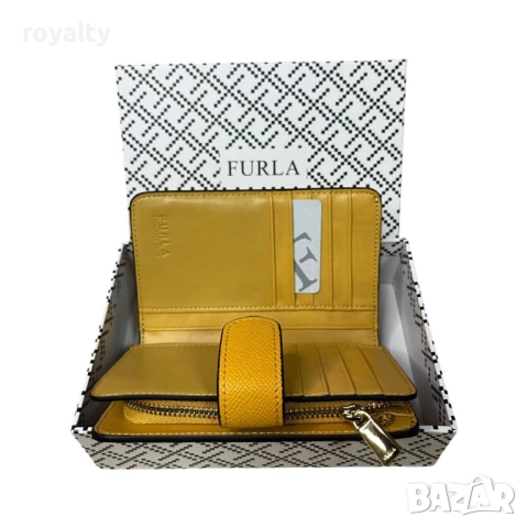 Дамски Портмонета F^rla  Естествена Кожа, снимка 2 - Портфейли, портмонета - 52854689