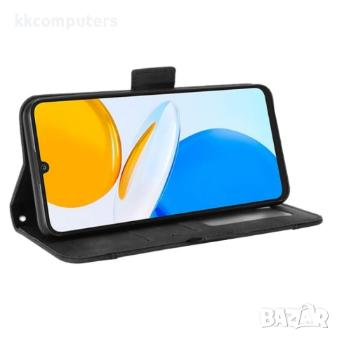 Huawei Honor X7 Wallet Кожен Калъф и Протектор, снимка 5 - Резервни части за телефони - 53438893