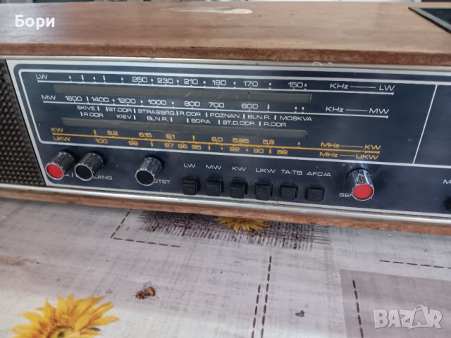 Prominent Duo 202 Stern-Radio Sonneberg, VEB, RFT, снимка 5 - Радиокасетофони, транзистори - 42170814