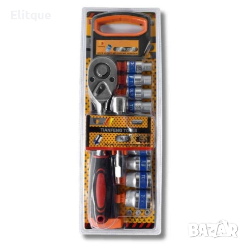 Комплект камъни плюс тресчотка и удължител 1/2″ 12 бр., снимка 5 - Други стоки за дома - 52843080