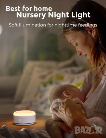 Momcozy Звукова машина бял шум за бебе - 20 успокояващи звука , снимка 8 - Други - 51039931