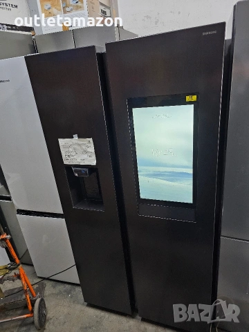 Хладилник Side-by-Side Samsung RS6HA8891B1/EF FAMILY HUB , 614 l,, снимка 3 - Хладилници - 53278671