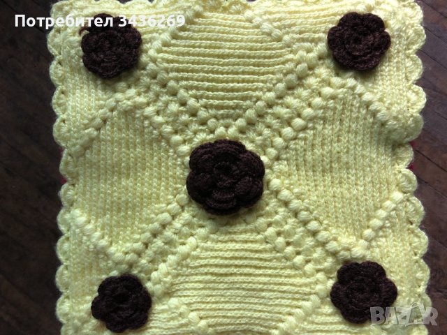 ръчно плетени калъфки за декоративни възглавници, снимка 1