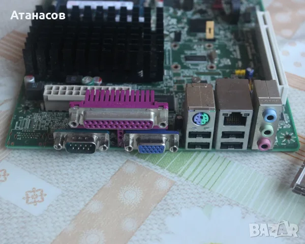 Intel Desktop Board D2500HN дънна платка + RAM, снимка 3 - Дънни платки - 55979151