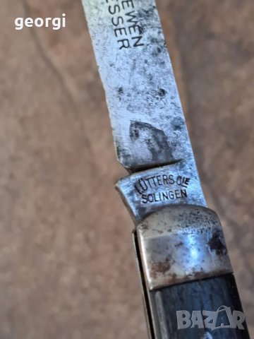  джобен нож Solingen Loewen Messer , снимка 4 - Ножове - 48015133