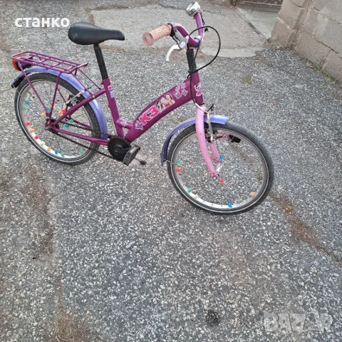 детско колело 20цола за момиче , снимка 3 - Велосипеди - 47877190