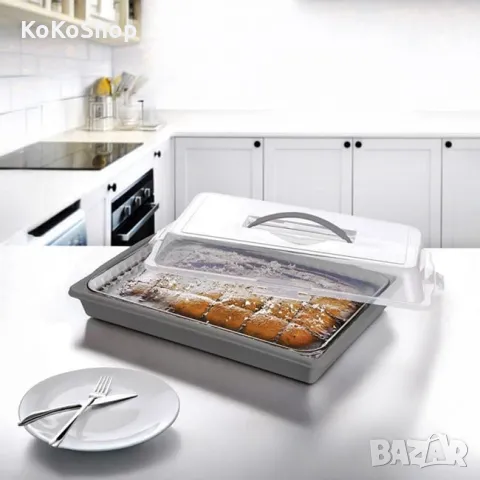 Кутия за торта/правоъгълна кутия за сладкиши/кутия за сладки