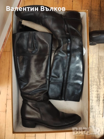 Женски кожени ботуши 