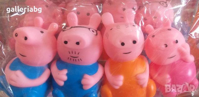 Гумени фигурки на Прасето Пепа (Peppa Pig), снимка 1 - Други - 39905328