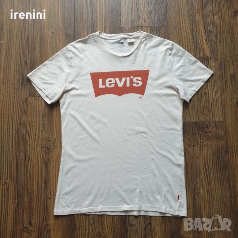 Страхотна мъжка тениска LEVI'S , размер M , снимка 1 - Тениски - 36058066