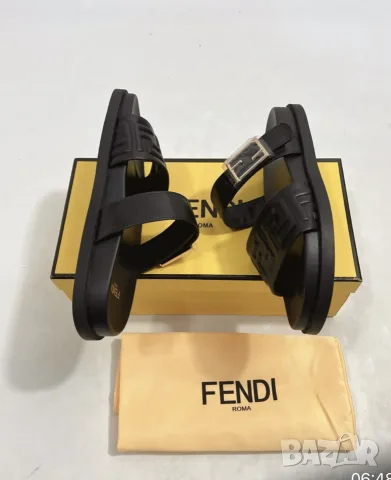 дамски чехли Fendi, снимка 3 - Чехли - 56093911