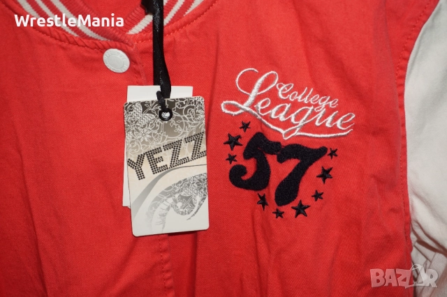 Дамско Колежанско Яке Yezz College League Since 1957 Размер M, снимка 5 - Якета - 52178671