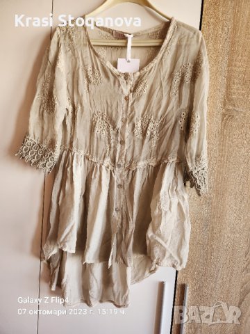 Елегантна Туника ЛЯТНА *Made in Italy* , снимка 5 - Туники - 42471532