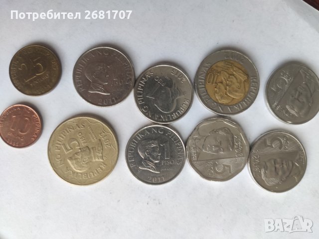 Монети Филипините 