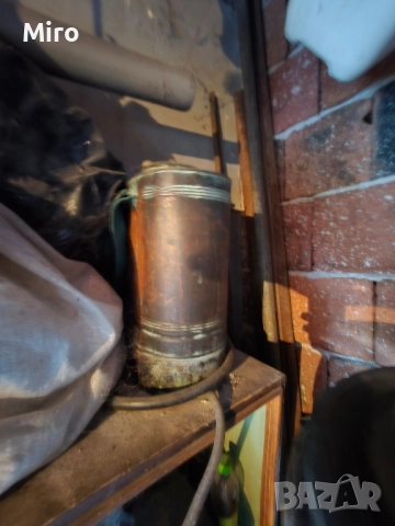 ПРОМО ЦЕНА Лозарска пръскачка от медна ламарина, снимка 2 - Антикварни и старинни предмети - 51618816