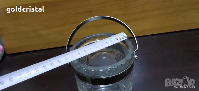 кристална ледарка, снимка 3 - Антикварни и старинни предмети - 47909281