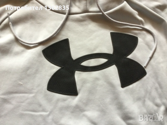 НОВ оригинален сив суичър фланела UNDER ARMOUR размер L от САЩ, снимка 8 - Суичъри - 51892919