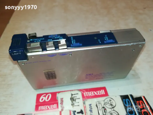 out of stock-AIWA HS-F1 STEREO RECORDER-MADE IN JAPAN-ВНОС SWISS 2404251008, снимка 4 - Радиокасетофони, транзистори - 50016603