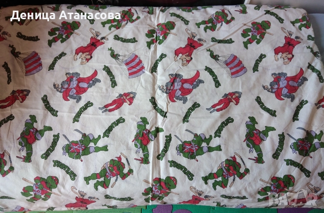 Олекотени завивки с чаршафи и калъфки, комплект за кошара на Сонел, възглавнички, поларена пелена, снимка 5 - Спално бельо и завивки - 51431919