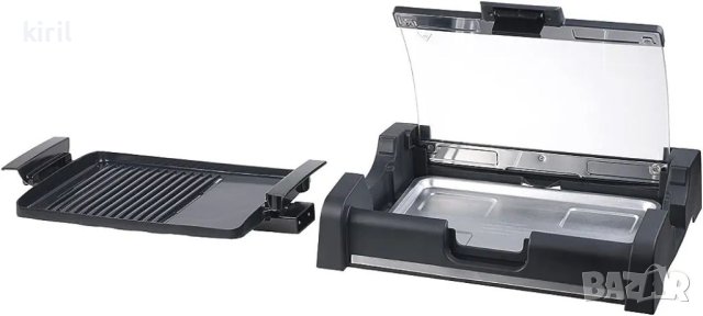 Електрически грил 1800W, снимка 6 - Скари - 41700651