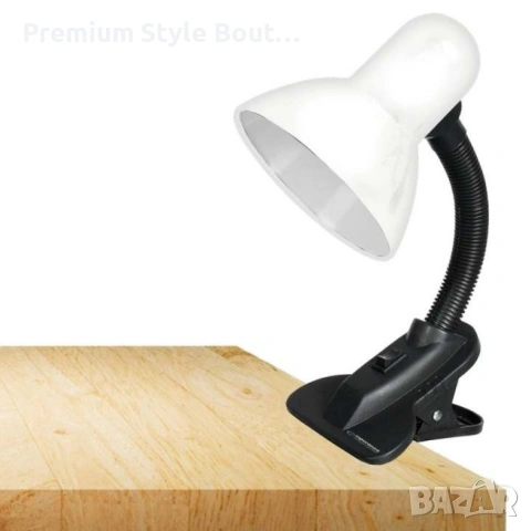 Настолна лампа със щипка с цветове за всеки стил Кага, Е27, снимка 2 - Други - 53795522