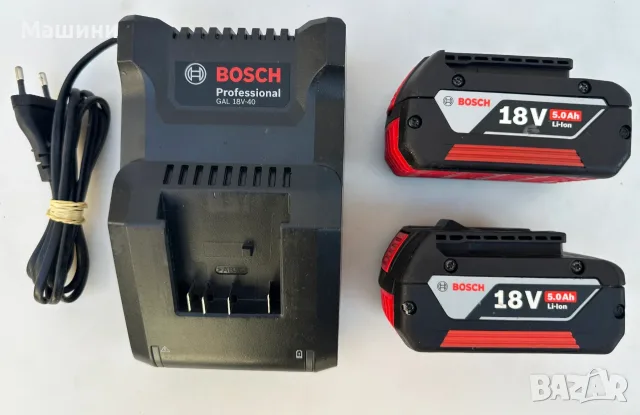 BOSCH GBH 18V-26 F - Безчетков перфоратор 2x18V 5.0Ah 2.6J перфектен!, снимка 7 - Перфоратори - 55806148