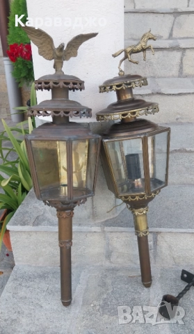 Каретни Аплици, снимка 7 - Лампи за стена - 51659990