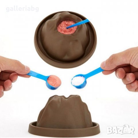 Експеримент за вулканично изригване , снимка 4 - Образователни игри - 35723492