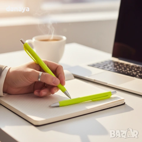 6370 Удобна офис химикалка за ученици и ежедневна употреба, снимка 4 - Ученически пособия, канцеларски материали - 53300151