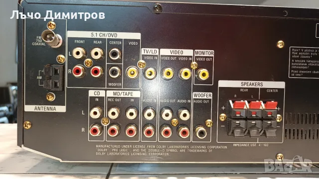 SONY    STR-DE335, снимка 8 - Ресийвъри, усилватели, смесителни пултове - 55875394
