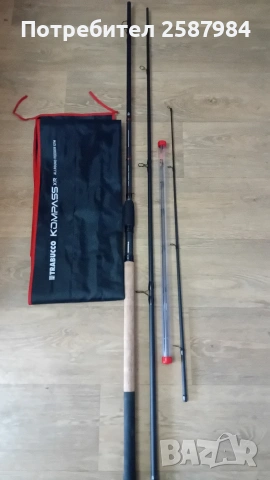 Фидер въдица Trabucco kompass , снимка 3 - Въдици - 53450831